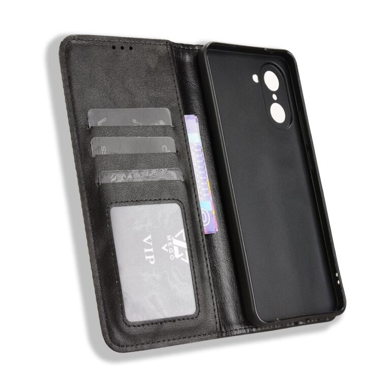 Чохол Deexe Retro Style для OnePlus Nord CE 5 / Ace 5 Racing - Black: фото 5 з 15