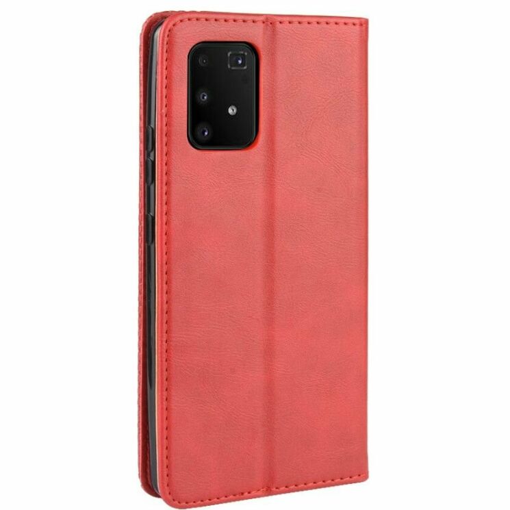 Чохол Deexe Retro Style для Samsung Galaxy S10 Lite (G770) - Red: фото 3 з 17