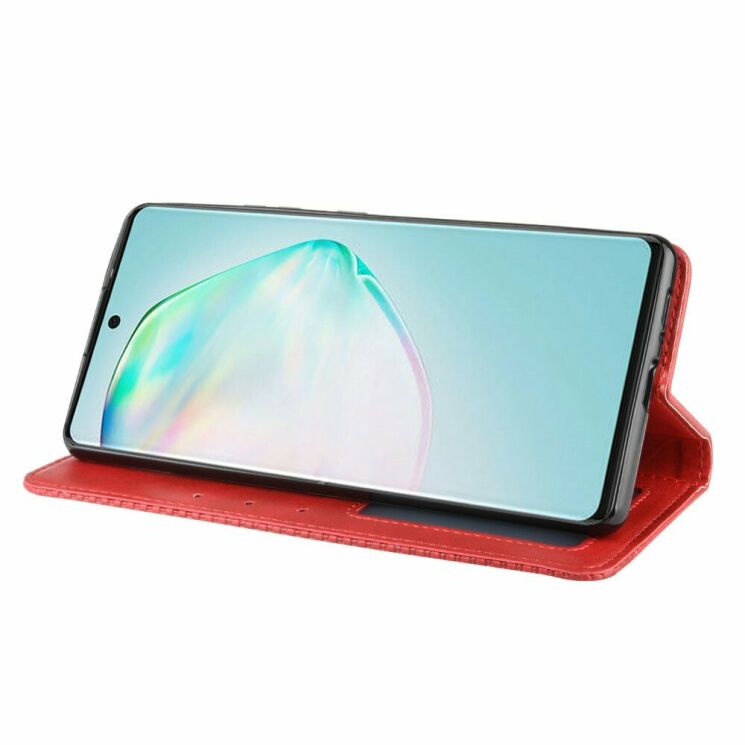 Чохол Deexe Retro Style для Samsung Galaxy S10 Lite (G770) - Red: фото 6 з 17