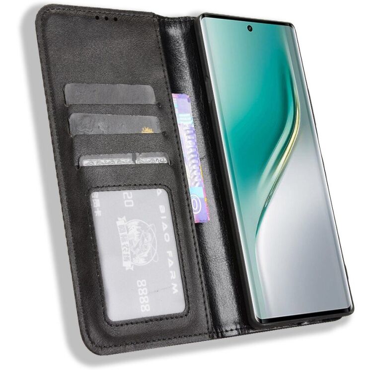 Чехол Deexe Retro Style для TECNO Camon 40 (CM5) - Black: фото 2 из 7