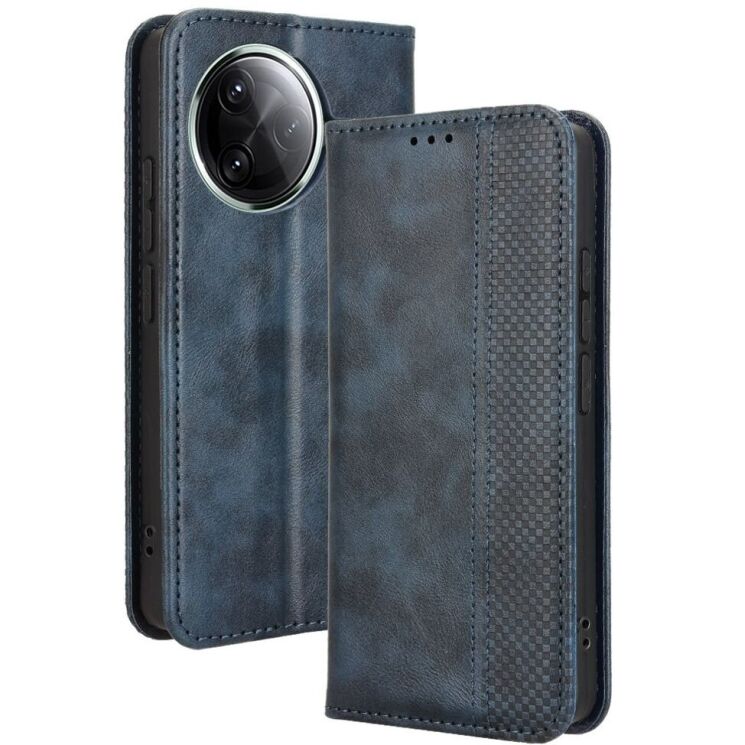 Чехол Deexe Retro Style для Xiaomi Poco F7 Pro / Poco F7 Ultra - Blue: фото 1 из 7