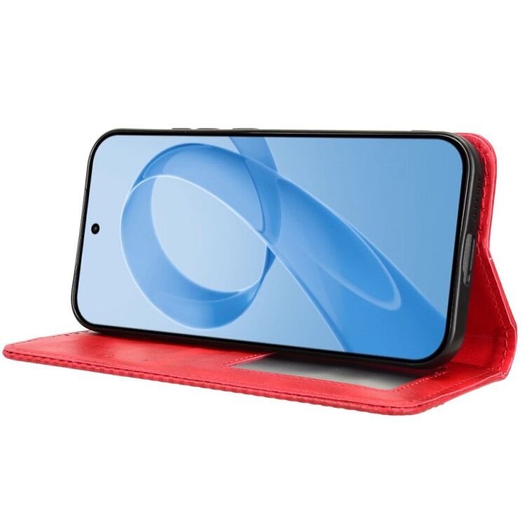 Чохол Deexe Retro Style для Xiaomi Poco F8 Pro - Red (403502R) Чохол Deexe Retro Style для Xiaomi Poco F8 Pro - Red: фото 6 з 18