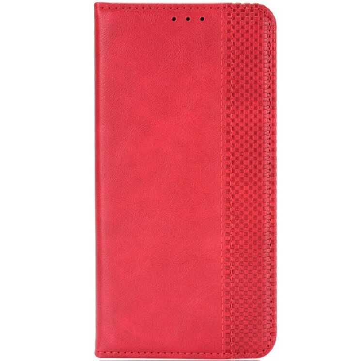 Чохол Deexe Retro Style для Xiaomi Poco F8 Pro - Red (403502R) Чохол Deexe Retro Style для Xiaomi Poco F8 Pro - Red: фото 3 з 18
