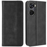 Чехол Deexe Retro Style для ZTE Blade V40 Design - Black: фото 1 из 7