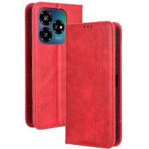 Чехол Deexe Retro Style для ZTE Nubia V60 Design - Red: фото 1 из 7