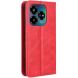 Чехол Deexe Retro Style для ZTE Nubia V60 Design - Red (365000R). Фото 6 из 7