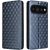 Чехол Deexe Rhombus Book для Google Pixel 11 Pro XL - Blue: фото 1 из 7