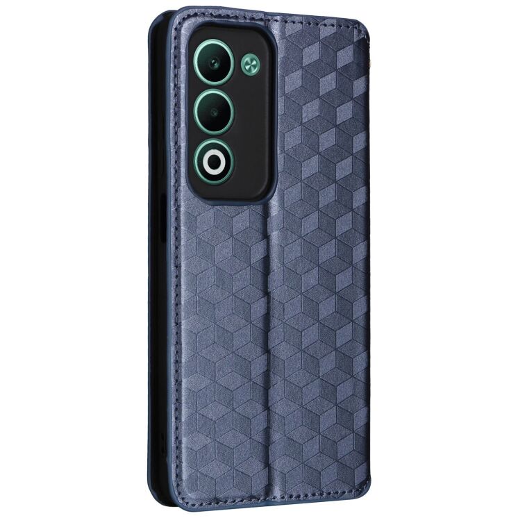Чохол Deexe Rhombus Book для OPPO A5 - Blue: фото 6 з 6