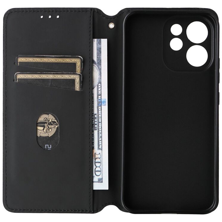 Чехол Deexe Rhombus Book для OPPO Reno 15 F/FS - Purple: фото 5 из 7