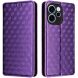 Чехол Deexe Rhombus Book для OPPO Reno 15 F/FS - Purple (405819V). Фото 1 из 7