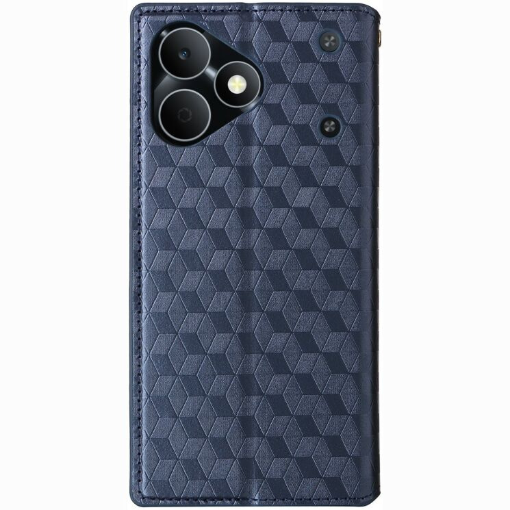 Чохол Deexe Rhombus Book для Realme Note 80 - Blue (412403L) Чохол Deexe Rhombus Book для Realme Note 80 - Blue: фото 7 з 7