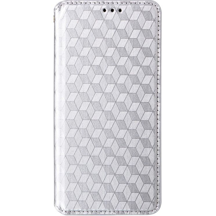 Чохол Deexe Rhombus Book для Xiaomi Redmi Note 17 - Silver (430015S) Чохол Deexe Rhombus Book для Xiaomi Redmi Note 17 - Silver: фото 6 з 7