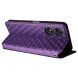 Чехол Deexe Rhombus Book для ZTE Blade A34 - Purple (366143V). Фото 4 из 9