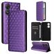 Чехол Deexe Rhombus Book для ZTE Blade A34 - Purple (366143V). Фото 7 из 9