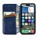 Чехол Deexe Rhombus Wallet для Apple iPhone 16e - Blue (376412L). Фото 2 из 10