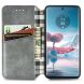 Чехол Deexe Rhombus Wallet для Motorola Edge 40 Neo - Grey (340025H). Фото 2 из 10