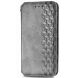 Чехол Deexe Rhombus Wallet для Nokia C32 - Grey (327416H). Фото 5 из 7