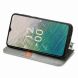 Чехол Deexe Rhombus Wallet для Nokia C32 - Grey (327416H). Фото 3 из 7