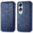 Чехол Deexe Rhombus Wallet для OPPO A60 - Blue (357423L)