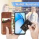 Чехол Deexe Rhombus Wallet для OPPO A60 - Blue (357423L). Фото 8 из 9