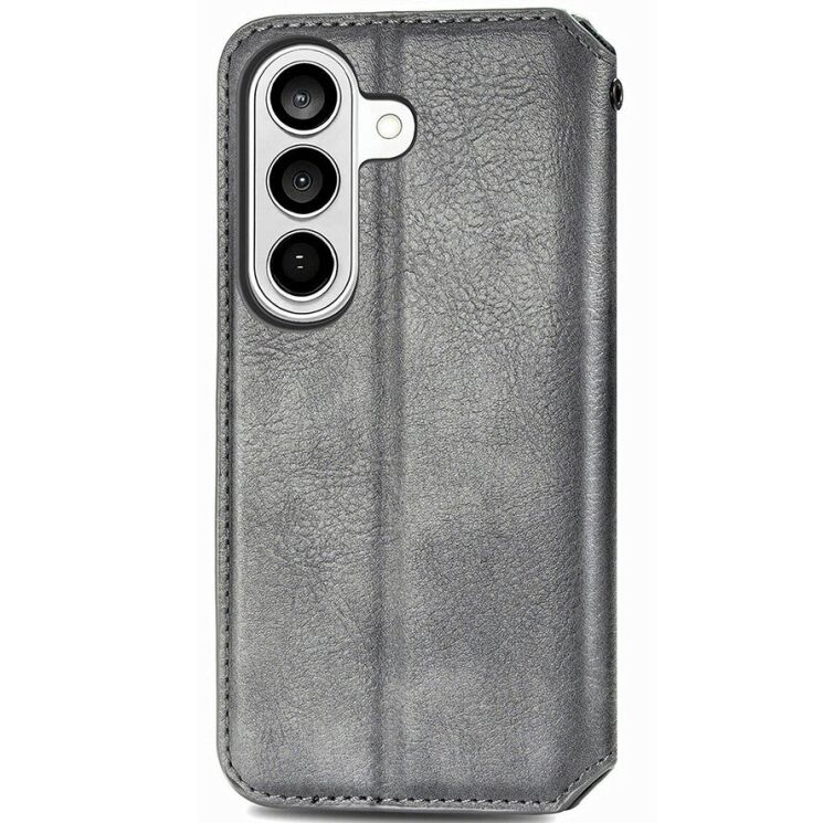 Чохол Deexe Rhombus Wallet для Samsung Galaxy A57 (A576) - Grey: фото 5 з 8