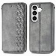 Чохол Deexe Rhombus Wallet для Samsung Galaxy A57 (A576) - Grey (406141H)