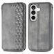 Чохол Deexe Rhombus Wallet для Samsung Galaxy A57 (A576) - Grey (406141H). Фото 1 з 8