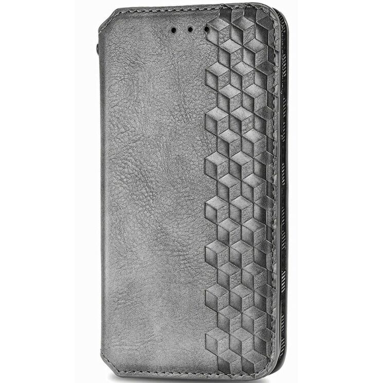 Чохол Deexe Rhombus Wallet для Samsung Galaxy A57 (A576) - Grey: фото 4 з 8