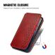Чехол Deexe Rhombus Wallet для Xiaomi 14T - Black (365702B). Фото 6 из 6