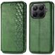 Чехол Deexe Rhombus Wallet для Xiaomi 15T Pro - Green (389833G). Фото 1 из 6