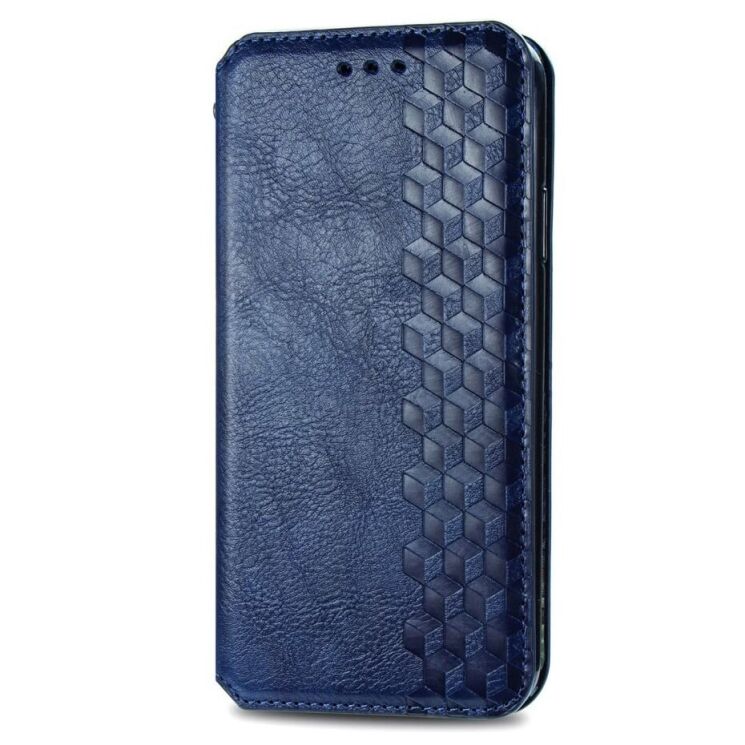 Чехол Deexe Rhombus Wallet для Xiaomi Redmi A3 - Blue: фото 5 из 10
