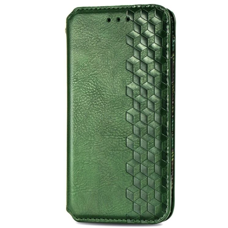 Чохол Deexe Rhombus Wallet для Xiaomi Redmi Note 13 5G - Green: фото 5 з 10