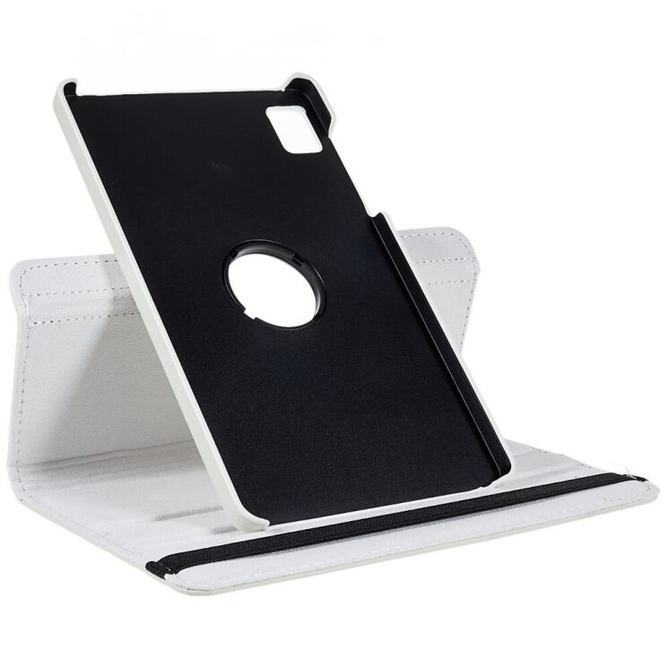 Чехол Deexe Rotation для Realme Pad mini - White: фото 10 из 11