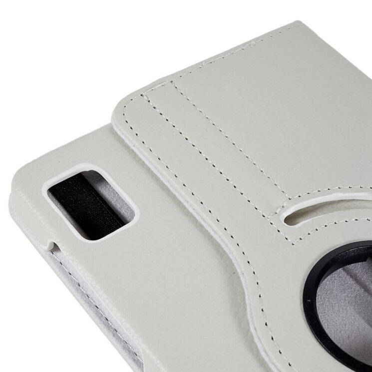 Чехол Deexe Rotation для Realme Pad mini - White: фото 7 из 11