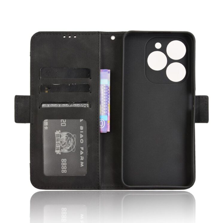 Чехол Deexe Wallet Stand для Blackview Shark 9 - Black: фото 3 из 7