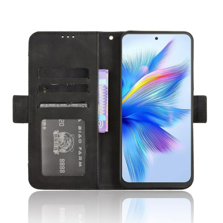 Чехол Deexe Wallet Stand для Blackview Shark 9 - Black: фото 4 из 7