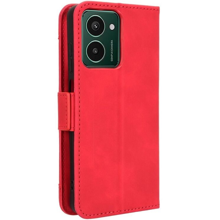 Чехол Deexe Wallet Stand для HMD Pulse / Pulse Pro / Pulse Plus - Red: фото 7 из 7