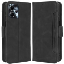 Чехол Deexe Wallet Stand для Motorola Moto G13 / G23 - Black: фото 1 из 7