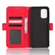 Чехол Deexe Wallet Stand для Nokia G60 - Red (307909R). Фото 5 из 8