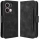 Чехол Deexe Wallet Stand для OPPO Reno 13 Pro 5G - Black (376702B). Фото 1 из 7