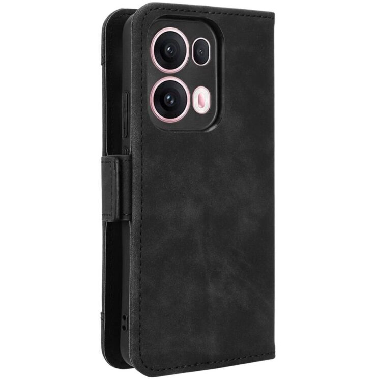 Чехол Deexe Wallet Stand для OPPO Reno 13 Pro 5G - Black: фото 7 из 7