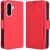 Чехол Deexe Wallet Stand для Samsung Galaxy A56 (A566) - Red: фото 1 из 7
