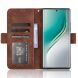 Чехол Deexe Wallet Stand для TECNO Camon 40 (CM5) - Brown (386308Z). Фото 2 из 7