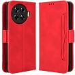 Чохол Deexe Wallet Stand для TECNO Spark 20 Pro+ - Red (351205R)
