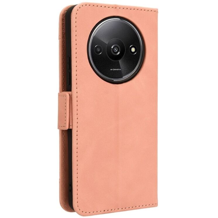 Чехол Deexe Wallet Stand для Xiaomi Redmi A3 - Pink: фото 7 из 8