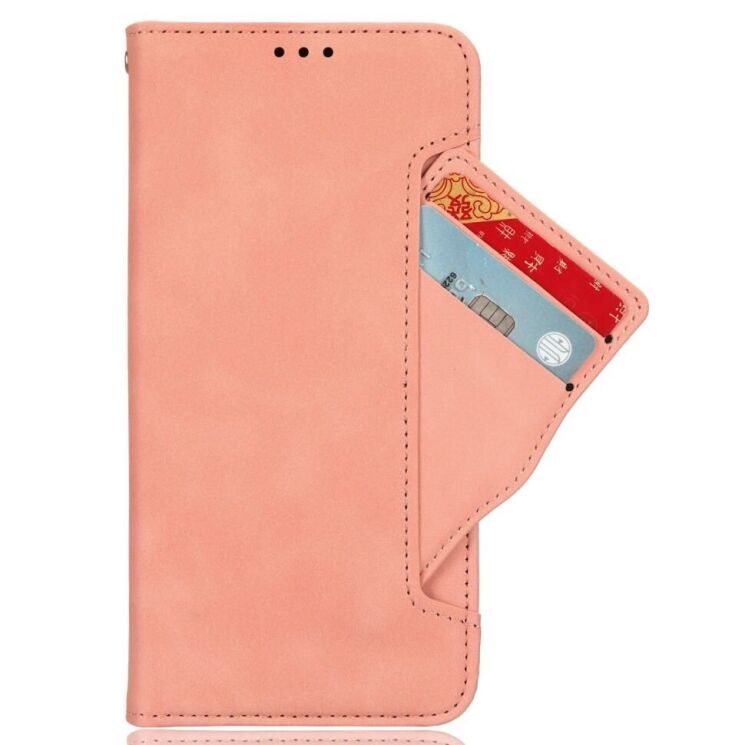 Чехол Deexe Wallet Stand для Xiaomi Redmi A3 - Pink: фото 5 из 8