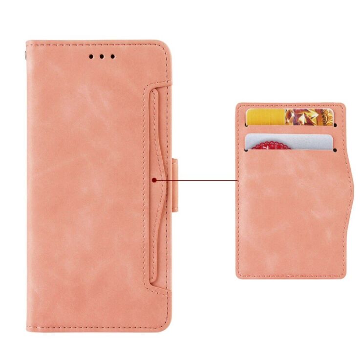 Чехол Deexe Wallet Stand для Xiaomi Redmi A3 - Pink: фото 4 из 8
