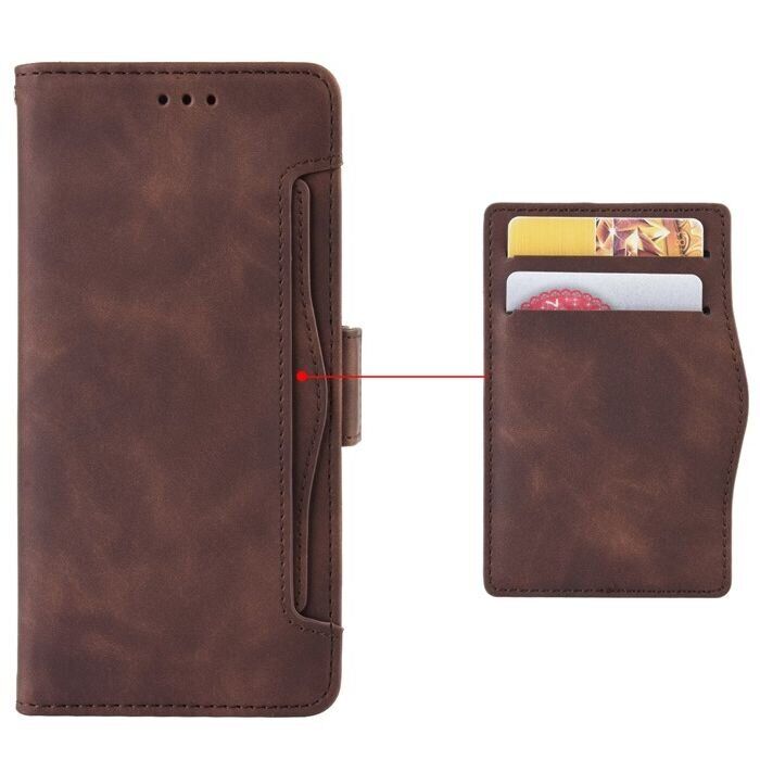 Чохол Deexe Wallet Stand для Xiaomi Redmi A5 - Brown: фото 5 з 7