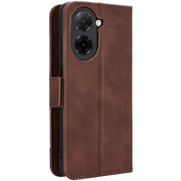 Чохол Deexe Wallet Stand для Xiaomi Redmi A5 - Brown: фото 7 з 7