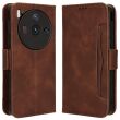 Чехол Deexe Wallet Stand для ZTE Nubia Z50S Pro - Brown (336314Z)